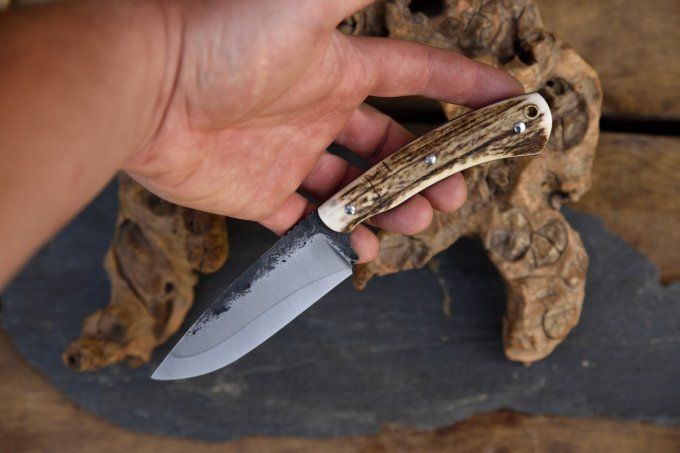 Utilitaire 22 cm, manche en Bois de Cerf