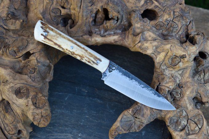 Utilitaire 19 cm, manche en Bois de Cerf