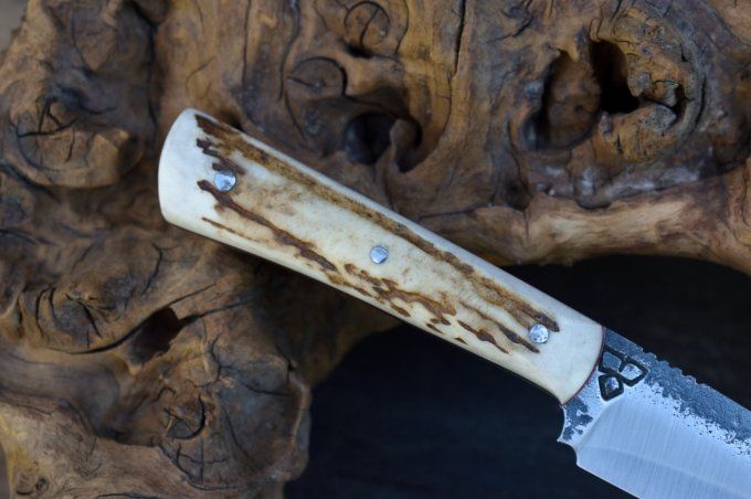 Utilitaire 19 cm, manche en Bois de Cerf