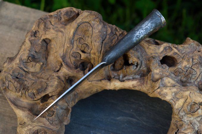 Couteau d'office à manche roulé 19cm
