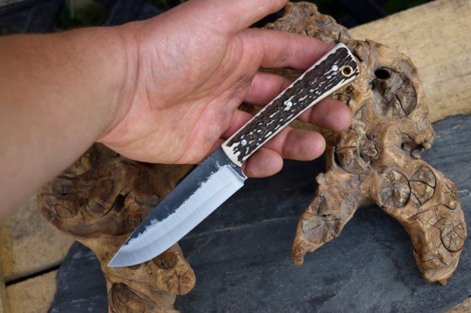 Utilitaire 21 cm, manche en Bois de Cerf