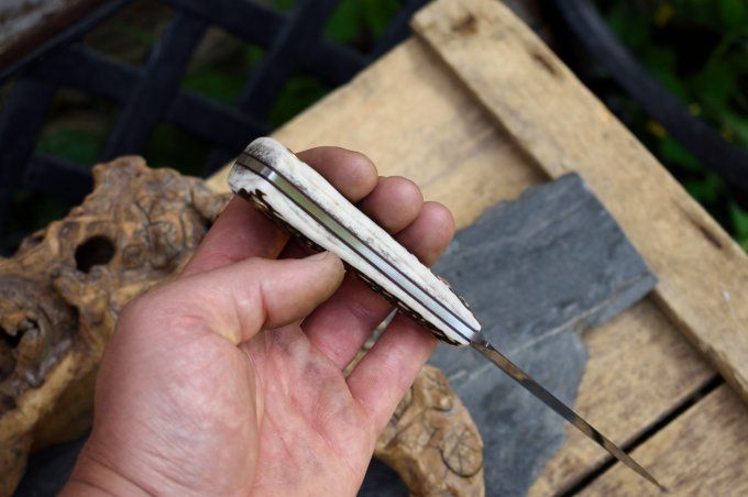Utilitaire 21 cm, manche en Bois de Cerf