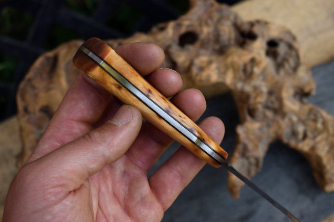 Utilitaire léger 20cm, manche en Genévrier