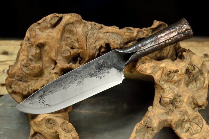 Couteau de Camp 27cm à manche roulé