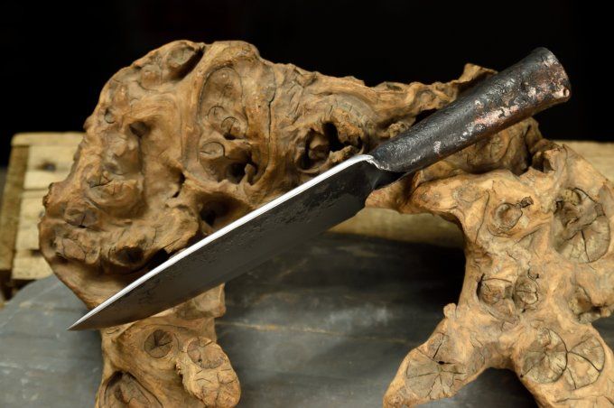 Couteau de Camp 27cm à manche roulé