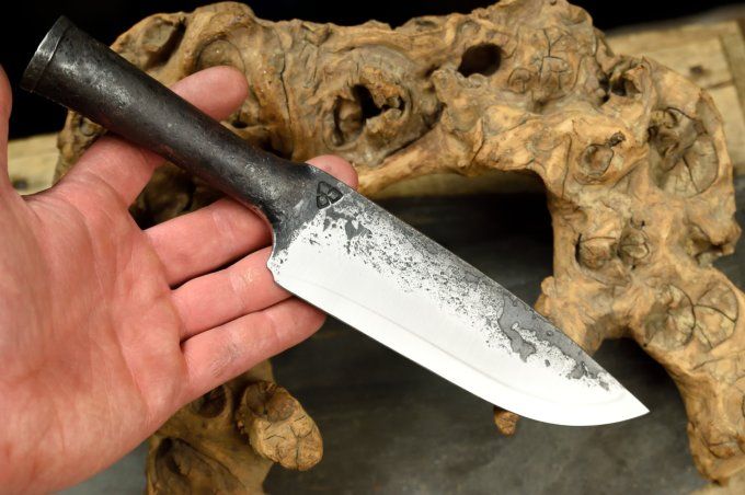 Couteau de Camp 27cm à manche roulé