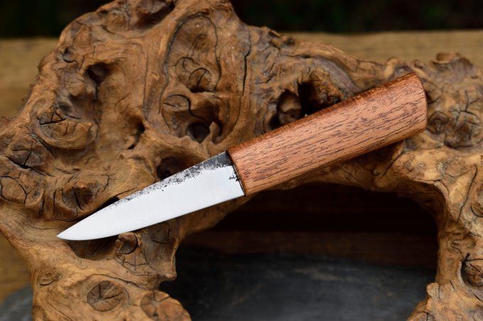 Couteau utilitaire 18cm, Manche en Acajou