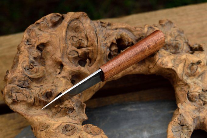 Couteau utilitaire 18cm, Manche en Acajou