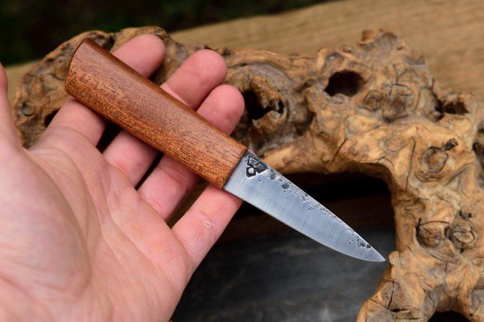 Couteau utilitaire 18cm, Manche en Acajou