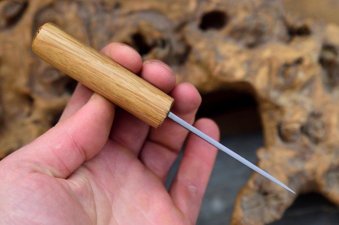 Couteau utilitaire 15cm, Manche en Chêne